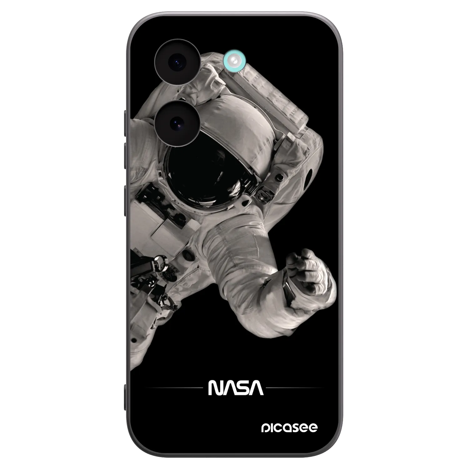 Picasee silikonový černý obal pro Xiaomi Poco X8 Pro - Astronaut Big