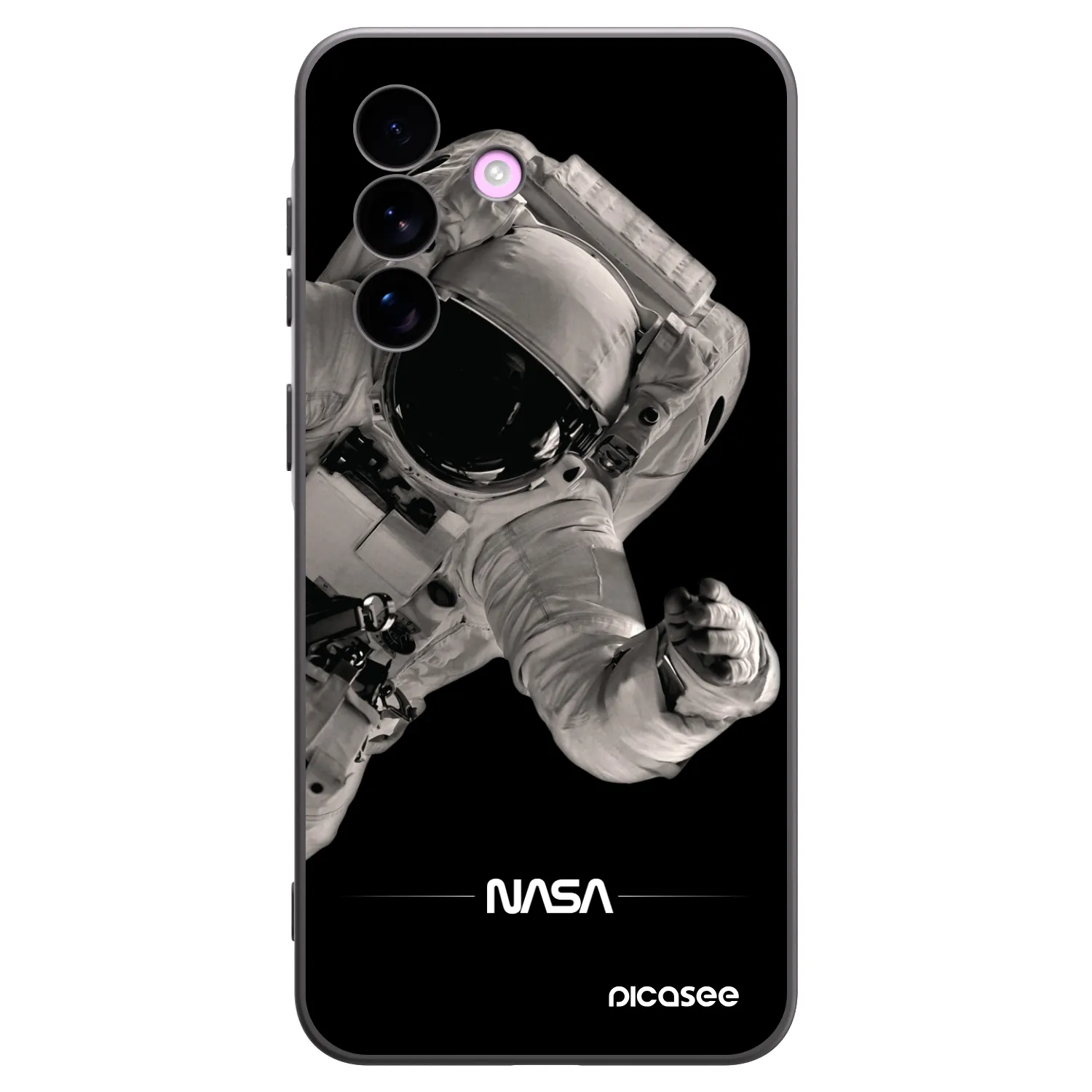 Picasee silikonový černý obal pro Samsung Galaxy A57 5G - Astronaut Big