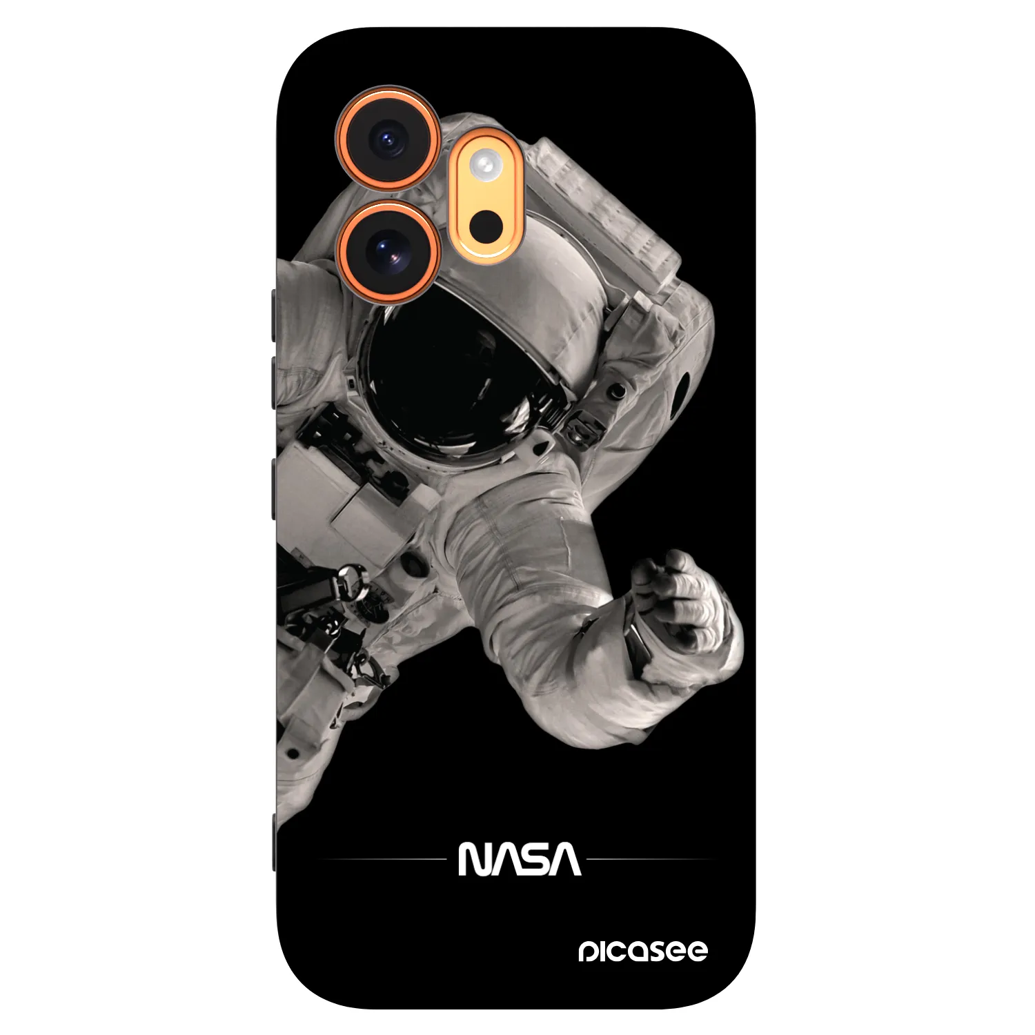 Picasee silikonový černý obal pro Honor 600 - Astronaut Big