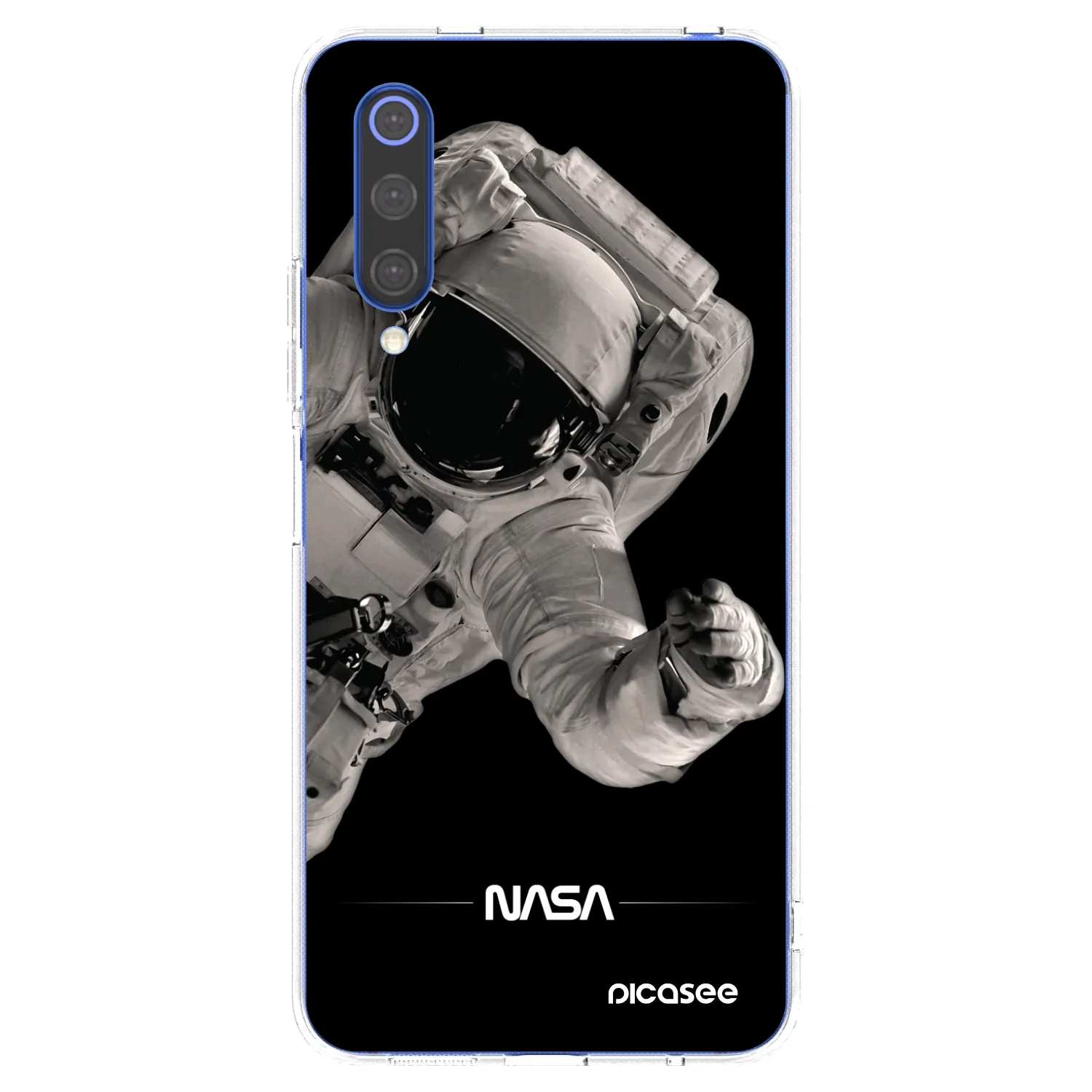 Picasee silikonový průhledný obal pro Xiaomi Mi 9 SE - Astronaut Big