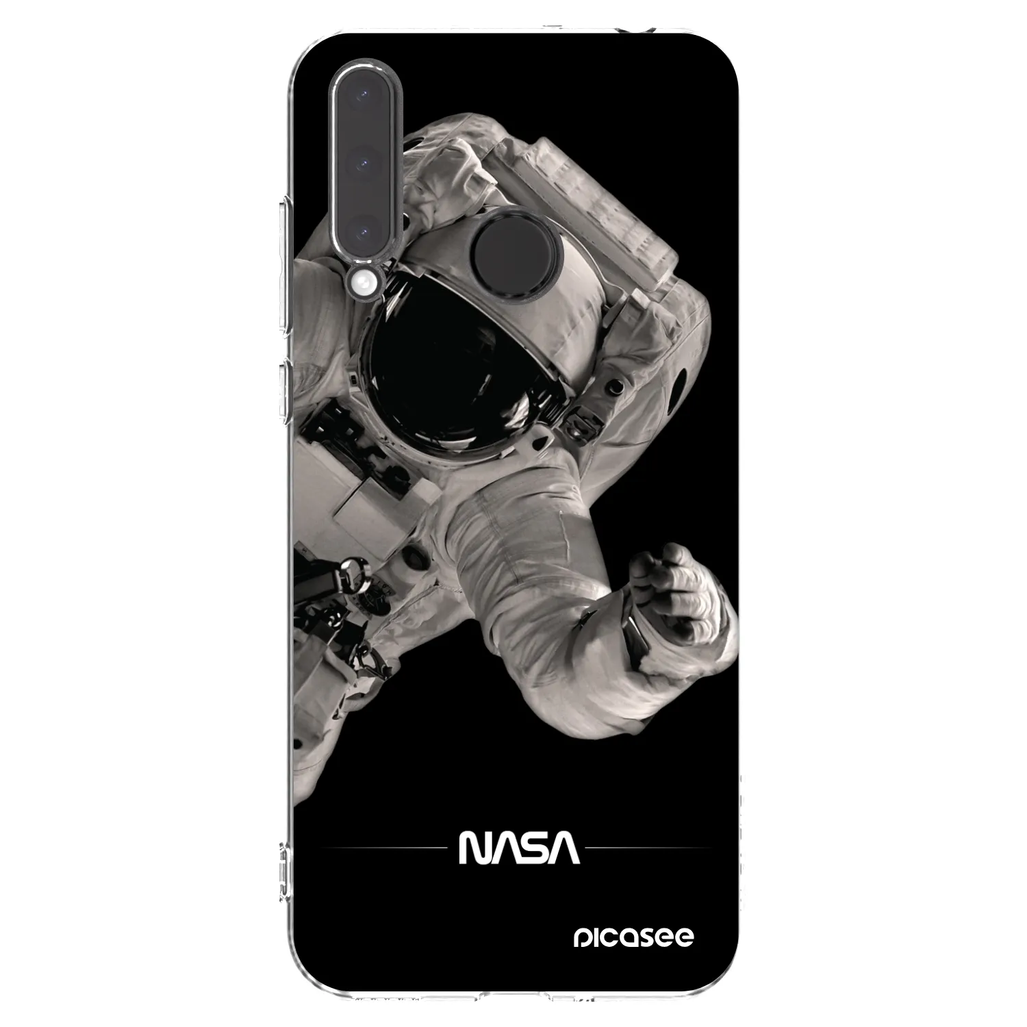 Picasee silikonový průhledný obal pro Honor 20 Lite - Astronaut Big