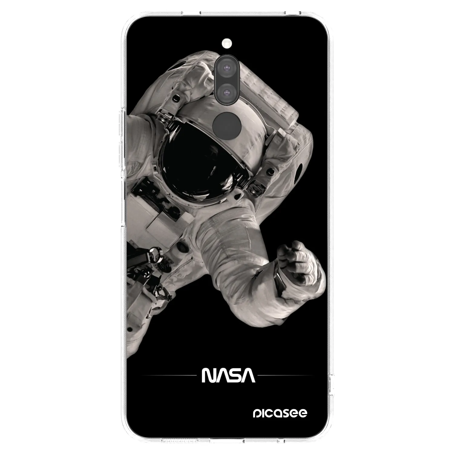 Picasee silikonový průhledný obal pro Xiaomi Redmi 8 - Astronaut Big
