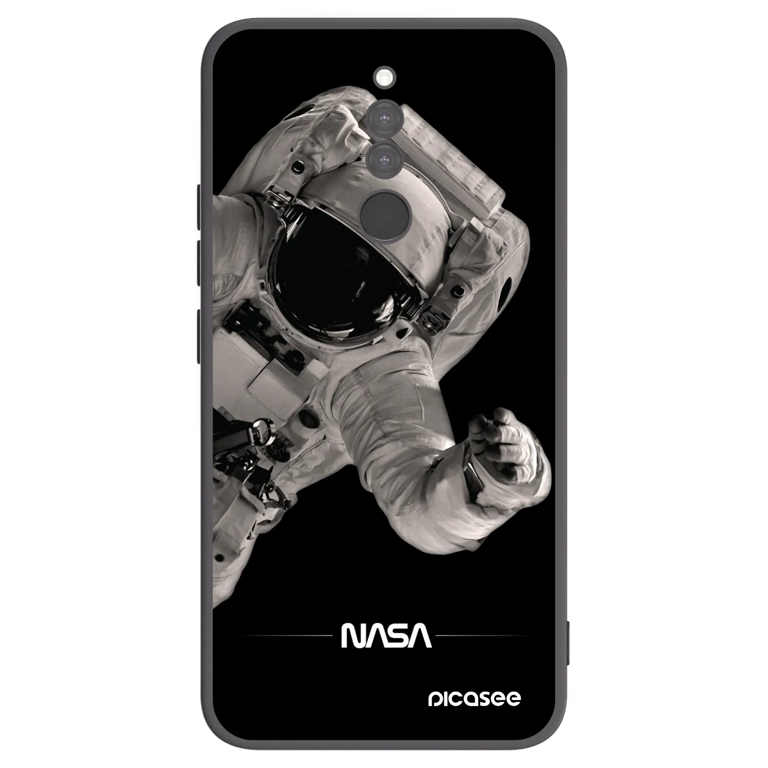 Picasee silikonový černý obal pro Xiaomi Redmi 8 - Astronaut Big