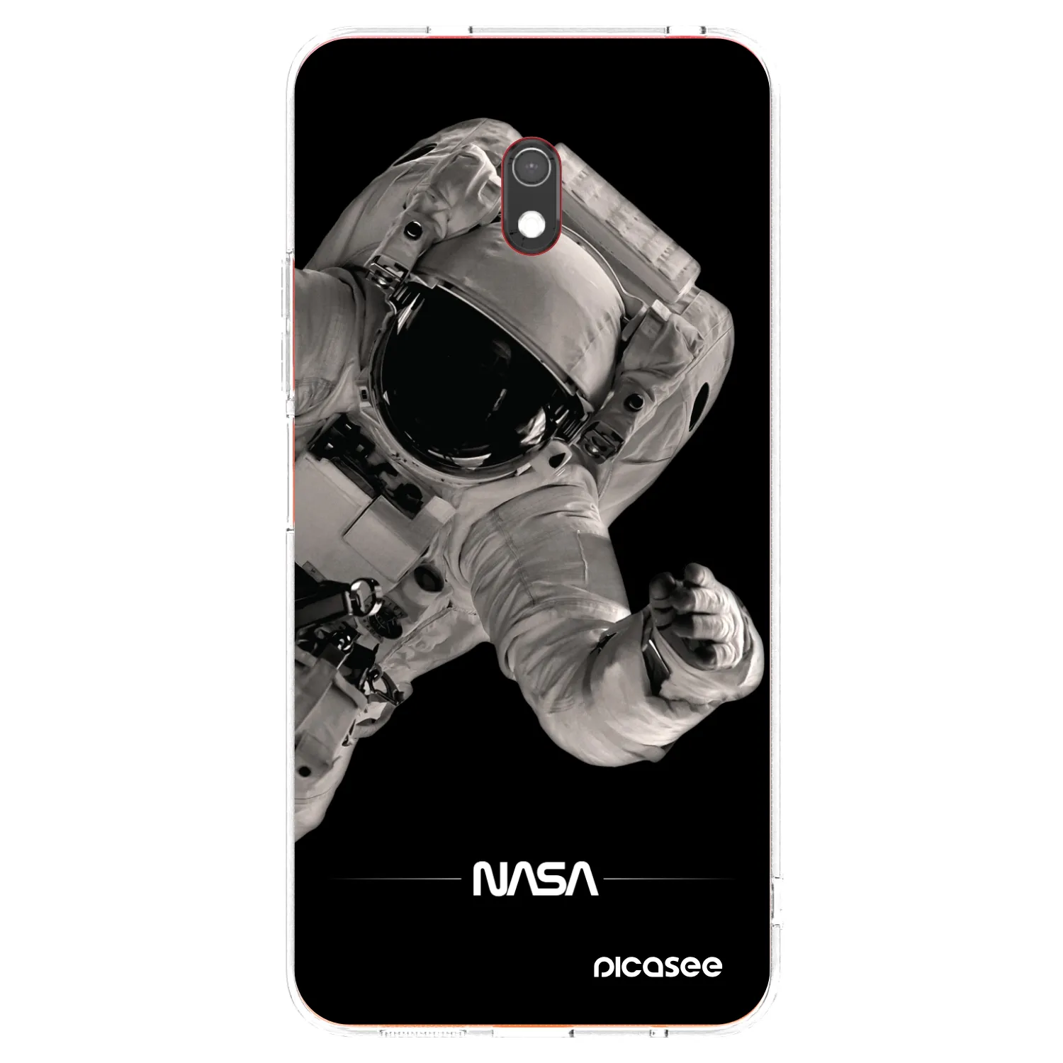 Picasee silikonový průhledný obal pro Xiaomi Redmi 8A - Astronaut Big