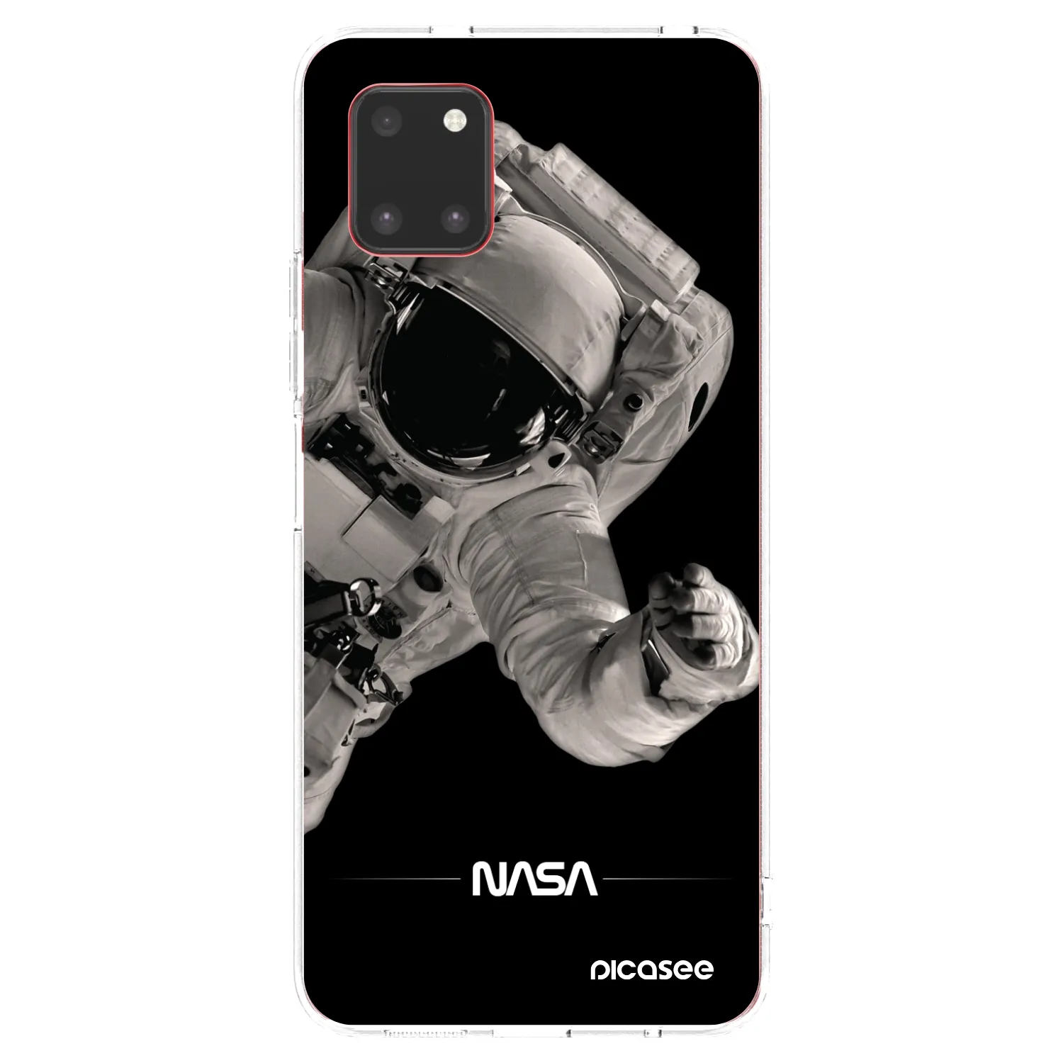 Picasee silikonový průhledný obal pro Samsung Galaxy Note 10 Lite N770F - Astronaut Big