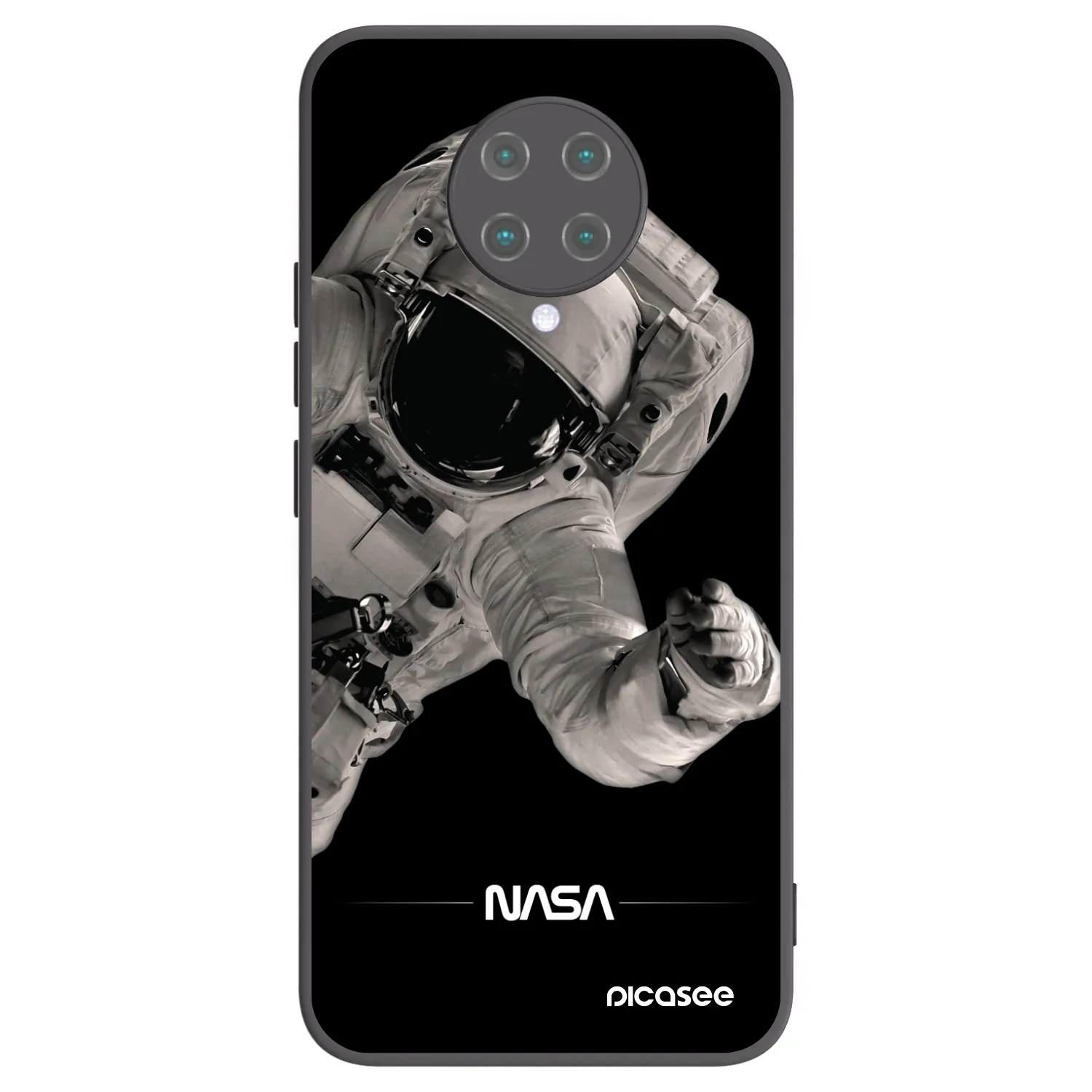 Picasee silikonový černý obal pro Xiaomi Poco F2 Pro - Astronaut Big