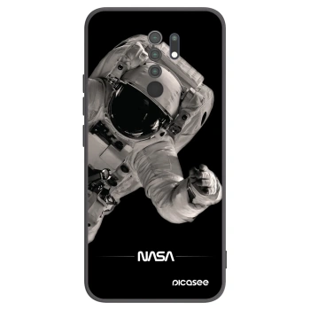 Picasee silikonový černý obal pro Xiaomi Redmi 9 - Astronaut Big