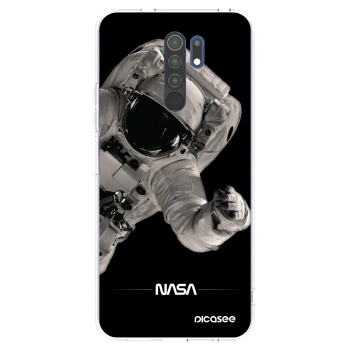 Picasee silikonový průhledný obal pro Xiaomi Redmi 9 - Astronaut Big