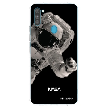 Picasee silikonový průhledný obal pro Samsung Galaxy M11 - Astronaut Big