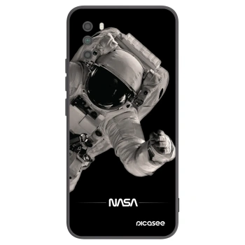 Picasee silikonový černý obal pro Xiaomi Poco M3 - Astronaut Big