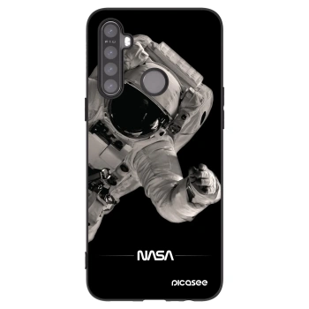 Picasee silikonový černý obal pro Realme 6i - Astronaut Big