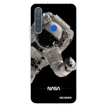 Picasee silikonový průhledný obal pro Realme 5 - Astronaut Big