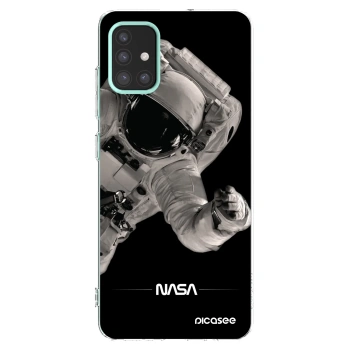 Picasee silikonový průhledný obal pro Samsung Galaxy M31s - Astronaut Big