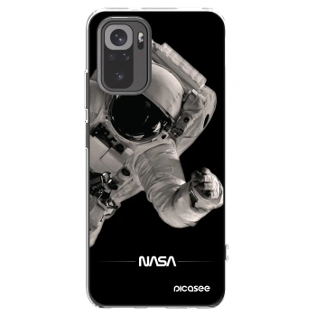 Picasee silikonový průhledný obal pro Xiaomi Redmi Note 10S - Astronaut Big