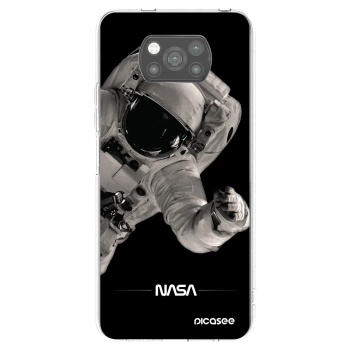 Picasee silikonový černý obal pro Xiaomi Poco X3 Pro - Astronaut Big