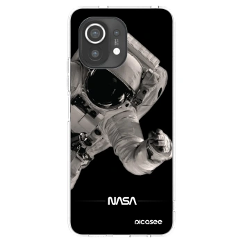 Picasee silikonový průhledný obal pro Xiaomi Mi 11 - Astronaut Big
