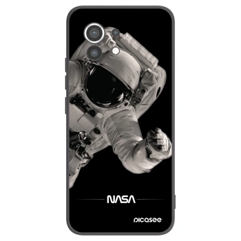 Picasee silikonový černý obal pro Xiaomi Mi 11 - Astronaut Big