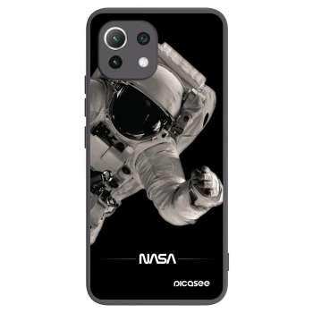 Picasee silikonový černý obal pro Xiaomi Mi 11 Lite - Astronaut Big