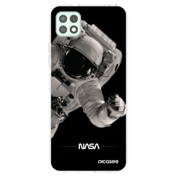Picasee silikonový průhledný obal pro Samsung Galaxy A22 A226B 5G - Astronaut Big