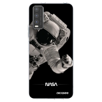 Picasee silikonový průhledný obal pro Vivo Y20s - Astronaut Big