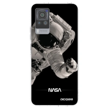 Picasee silikonový průhledný obal pro Vivo X60 Pro 5G - Astronaut Big