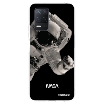 Picasee silikonový průhledný obal pro Realme 8 5G - Astronaut Big