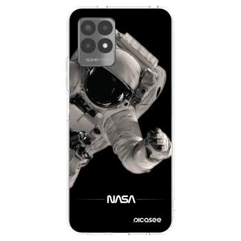 Picasee silikonový průhledný obal pro Realme 8i - Astronaut Big