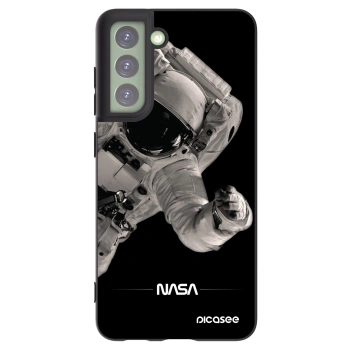 Picasee silikonový černý obal pro Samsung Galaxy S21 FE 5G - Astronaut Big