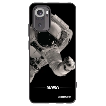 Picasee silikonový černý obal pro Xiaomi Redmi Note 11S 4G - Astronaut Big