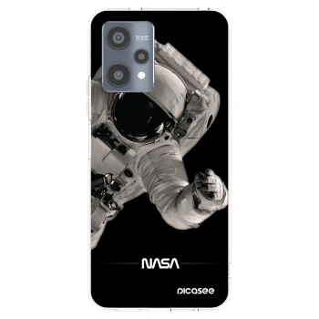 Picasee silikonový průhledný obal pro Realme 9 Pro 5G - Astronaut Big