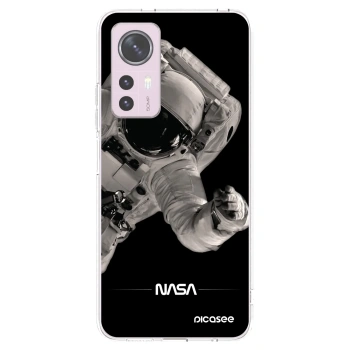 Picasee silikonový průhledný obal pro Xiaomi 12 - Astronaut Big