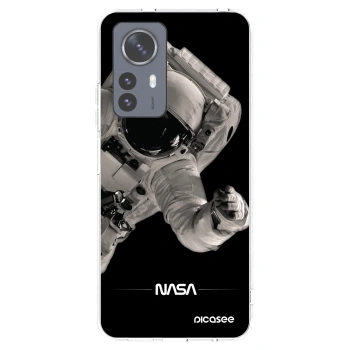 Picasee silikonový průhledný obal pro Xiaomi 12 Pro - Astronaut Big
