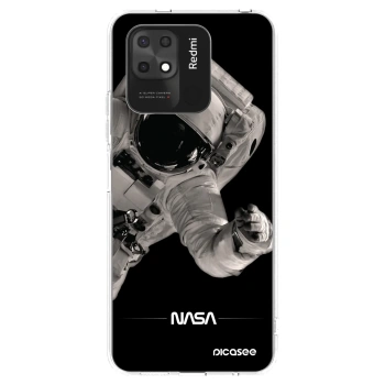 Picasee silikonový průhledný obal pro Xiaomi Redmi 10C - Astronaut Big