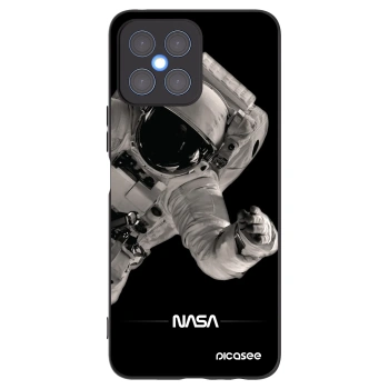 Picasee silikonový černý obal pro Honor X8 4G - Astronaut Big