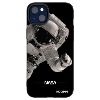 Picasee silikonový černý obal pro Apple iPhone 14 Plus - Astronaut Big