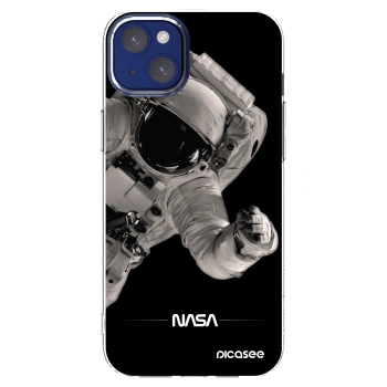 Picasee silikonový průhledný obal pro Apple iPhone 14 Plus - Astronaut Big