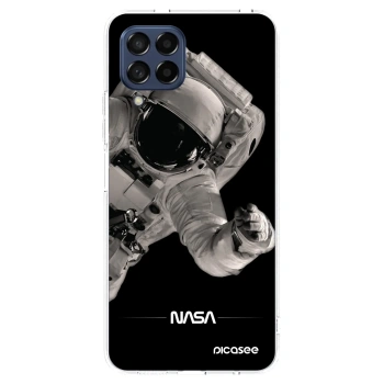 Picasee silikonový průhledný obal pro Samsung Galaxy M53 5G - Astronaut Big