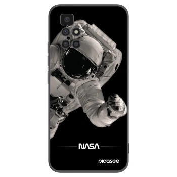Picasee silikonový černý obal pro Xiaomi Redmi 10 (2022) - Astronaut Big