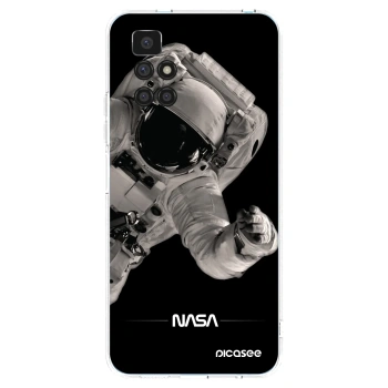 Picasee silikonový průhledný obal pro Xiaomi Redmi 10 (2022) - Astronaut Big
