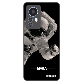 Picasee silikonový černý obal pro Xiaomi 12T - Astronaut Big