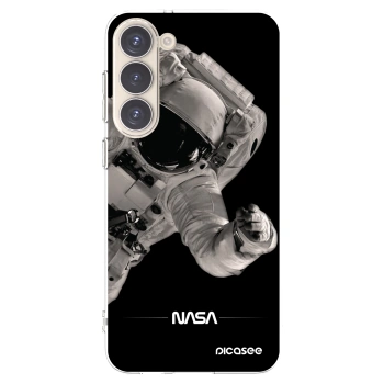 Picasee silikonový průhledný obal pro Samsung Galaxy S23+ 5G - Astronaut Big