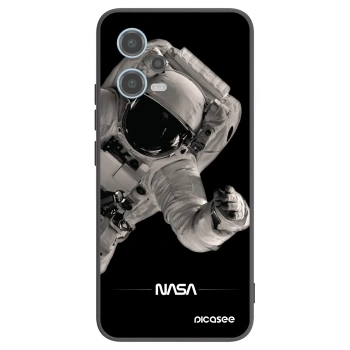 Picasee silikonový černý obal pro Xiaomi Redmi Note 12 5G - Astronaut Big