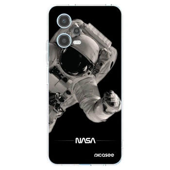 Picasee silikonový průhledný obal pro Xiaomi Redmi Note 12 5G - Astronaut Big