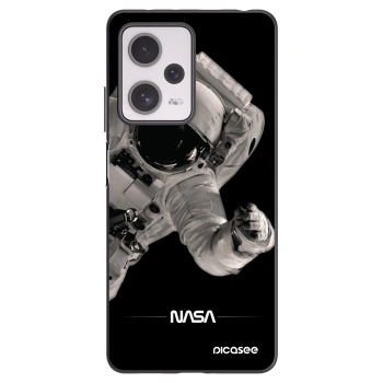 Picasee silikonový černý obal pro Xiaomi Redmi Note 12 Pro+ 5G - Astronaut Big