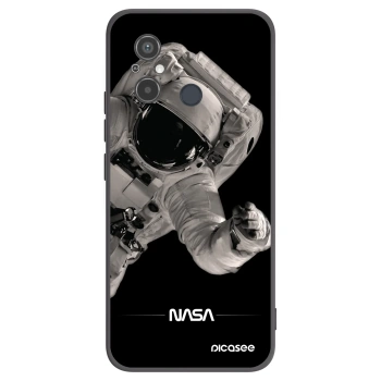 Picasee silikonový černý obal pro Xiaomi Redmi 12C - Astronaut Big