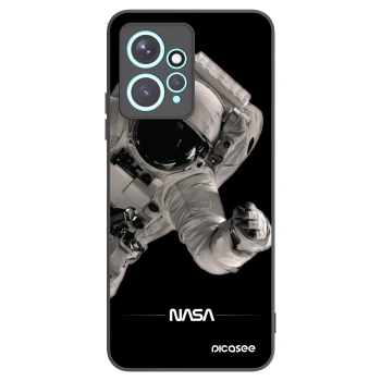 Picasee silikonový černý obal pro Xiaomi Redmi Note 12 4G - Astronaut Big