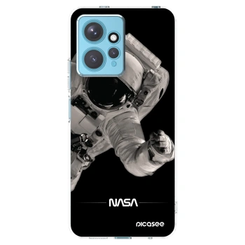 Picasee silikonový průhledný obal pro Xiaomi Redmi Note 12 4G - Astronaut Big
