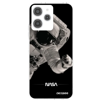 Picasee silikonový průhledný obal pro Xiaomi Redmi 12 4G - Astronaut Big