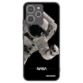 Picasee silikonový černý obal pro Xiaomi Redmi 12 4G - Astronaut Big