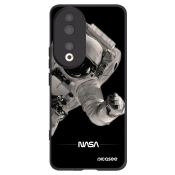 Picasee silikonový černý obal pro Honor 90 5G - Astronaut Big